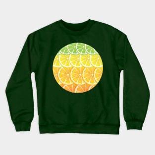 Various Citrus Slices Crewneck Sweatshirt